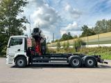 MAN TGS 26.520 6x2 Abrollkipper + Kran EPSILON - Koffer