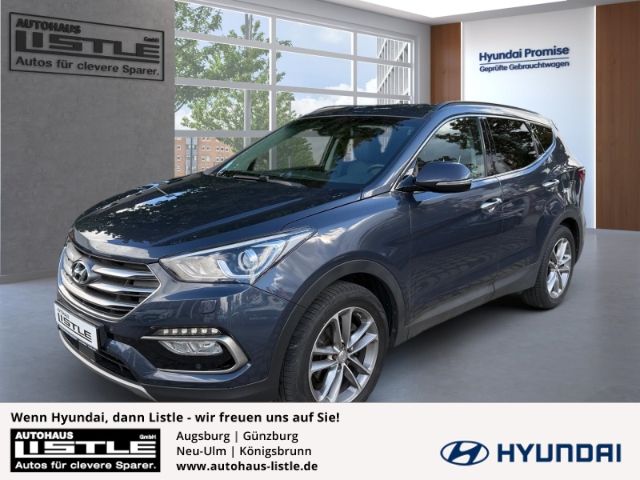 Hyundai SANTA FE Premium blue 4WD 2.2 CRDi +LEDER+KLIMA+