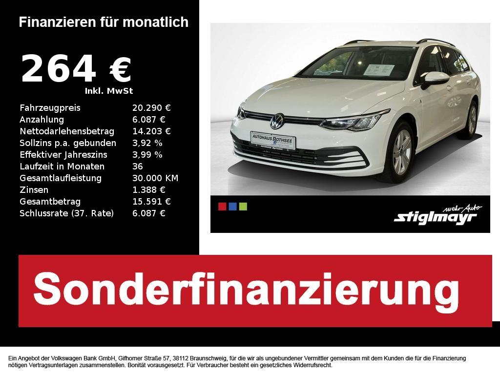 Volkswagen Golf VIII Variant Life 1.0 eTSI DSG ACC+LED+NAVI