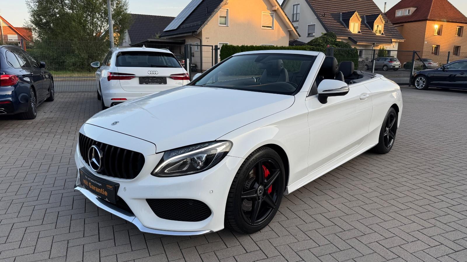 Mercedes-Benz C 250 d Cabrio AMG Line-LED-Navi-LM-Burmester