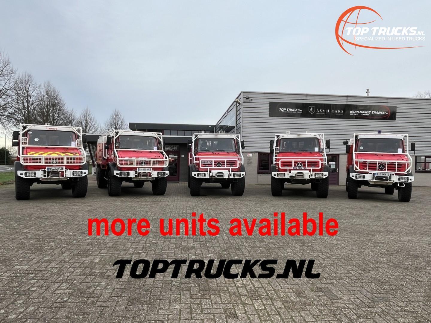 Unimog U 5000 4x4 - (type 437.4) 4000 ltr - Feuerwehr D