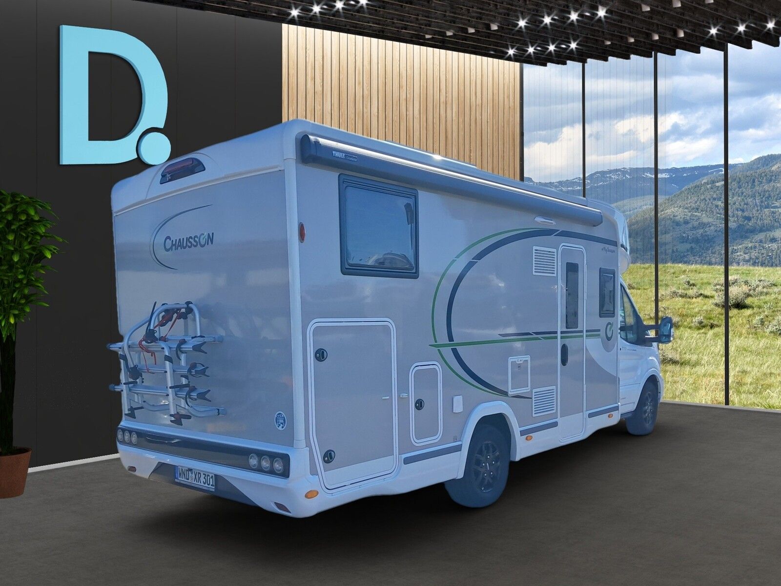 Fahrzeugabbildung Chausson Teilintegriert 777 Titanium Ultimate Markise,RK