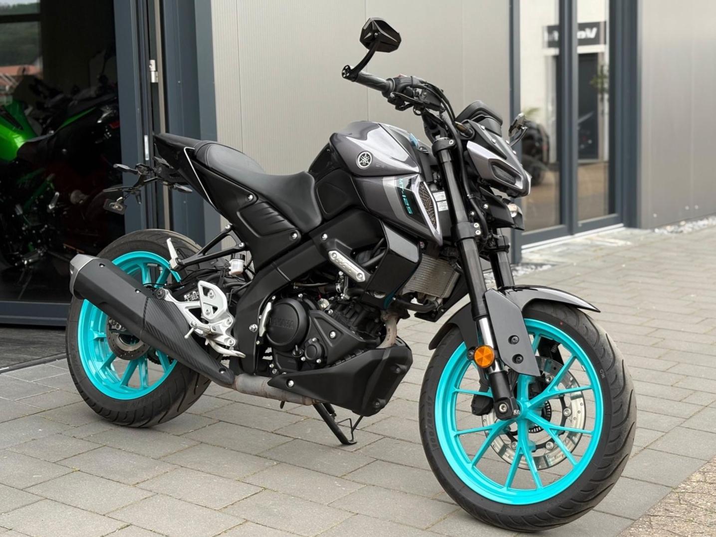 Yamaha MT 125 MIDNIGTH CYAN *Top Zustand*1 Hand*