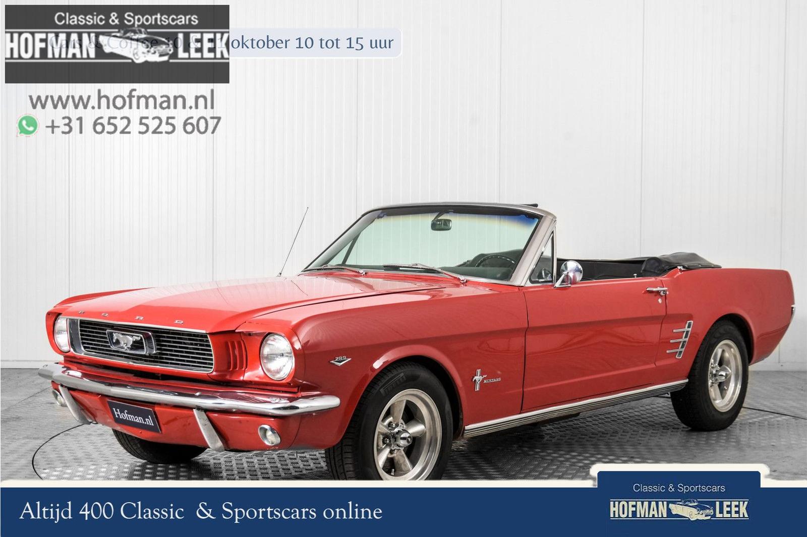 Ford Mustang 289 V8 automatik Cabrio