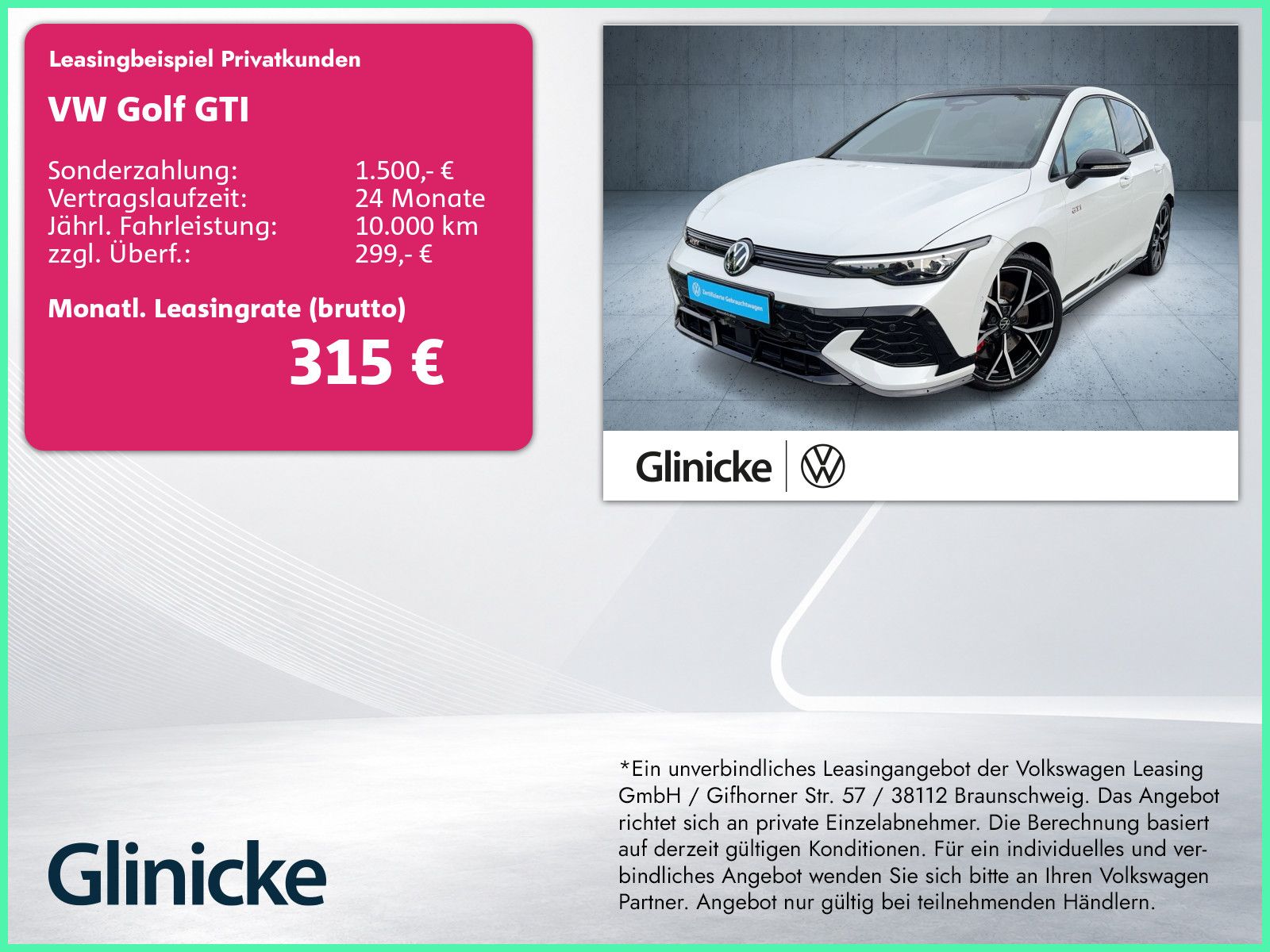 Volkswagen Golf GTI Clubsport Matrix/Pano/Leder/DCC/h&k/Nav