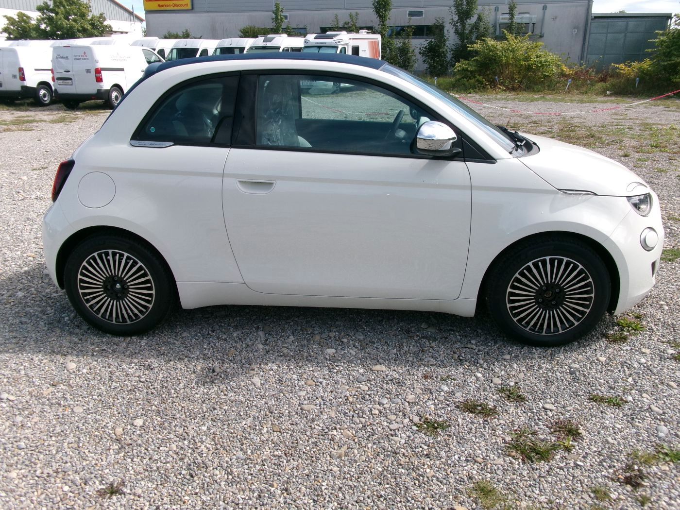 Fiat 500 HYBRID CABRIO Dolcevita LED KlimaA LM PDC imagem 2