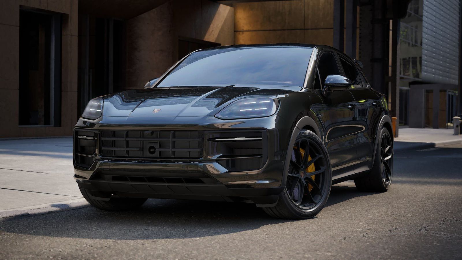 Porsche Cayenne Turbo E-Hybrid Coupé mit GT Pakket