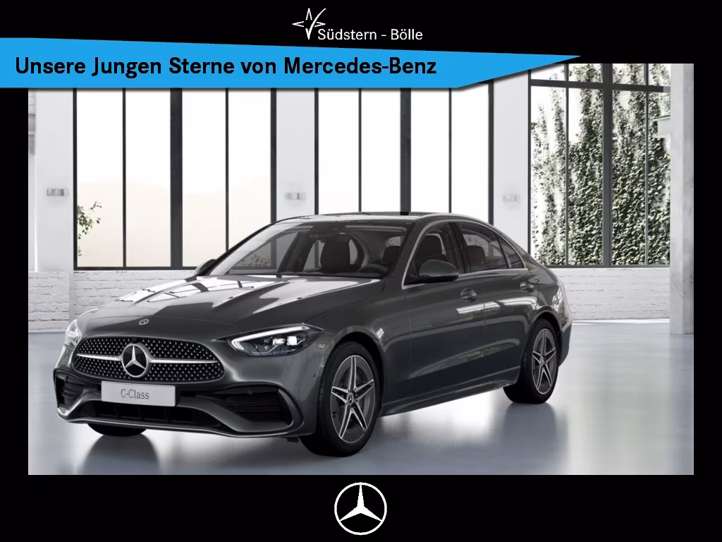 Mercedes-Benz C 200 AMG+AMBIENTE+MEMORY+MBUX+KAMERA+NAVI+SHZ