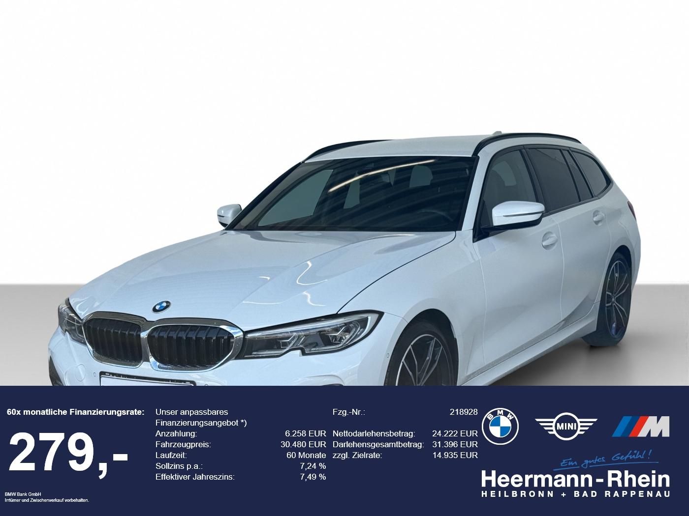 BMW 320iA Tour. M Sport LiveCock.Laserl.DriveAss.PA