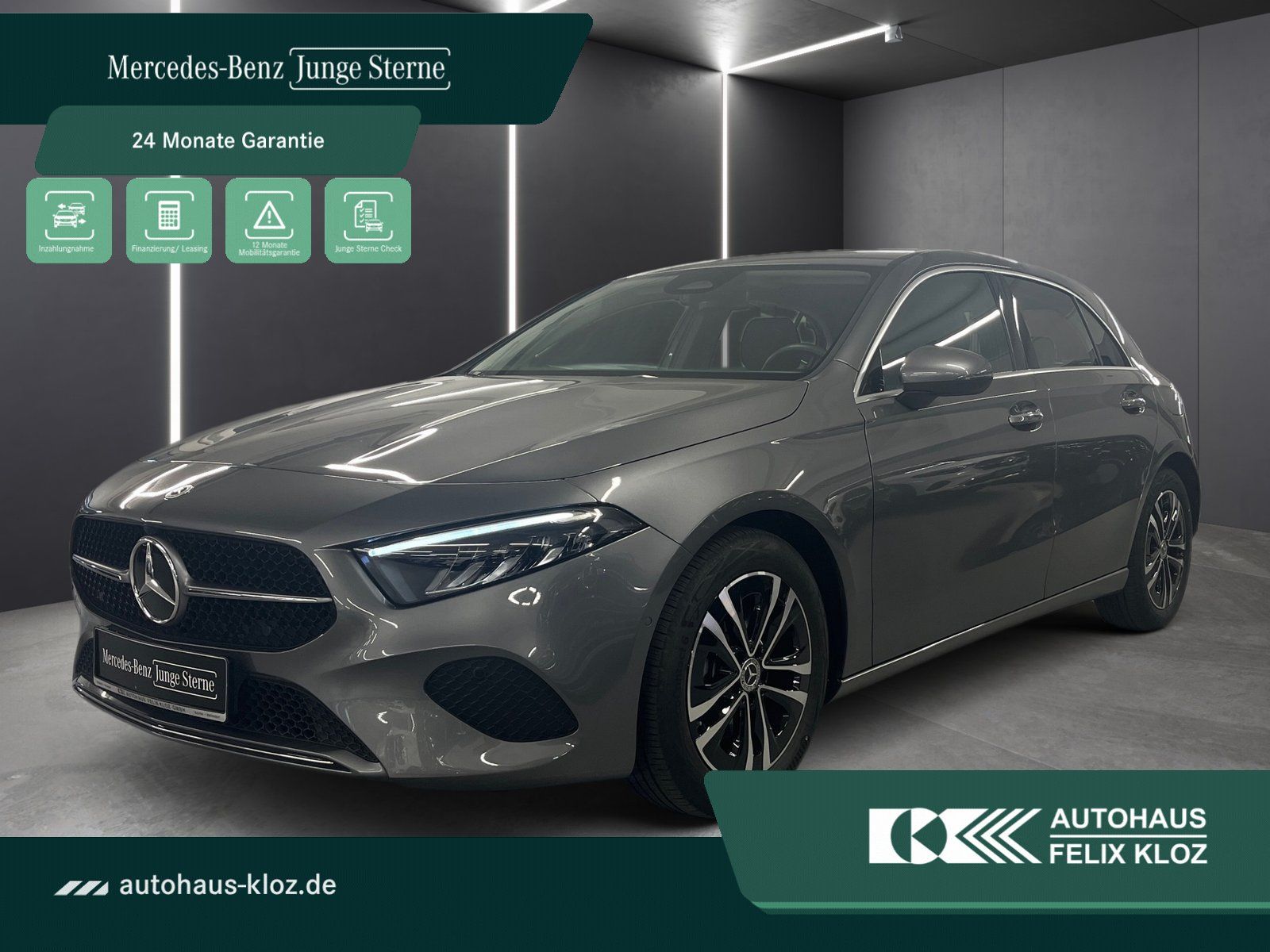 Fahrzeugabbildung Mercedes-Benz A 180 Progressive*AHK*LED*MBUX-Premium*Kamera*