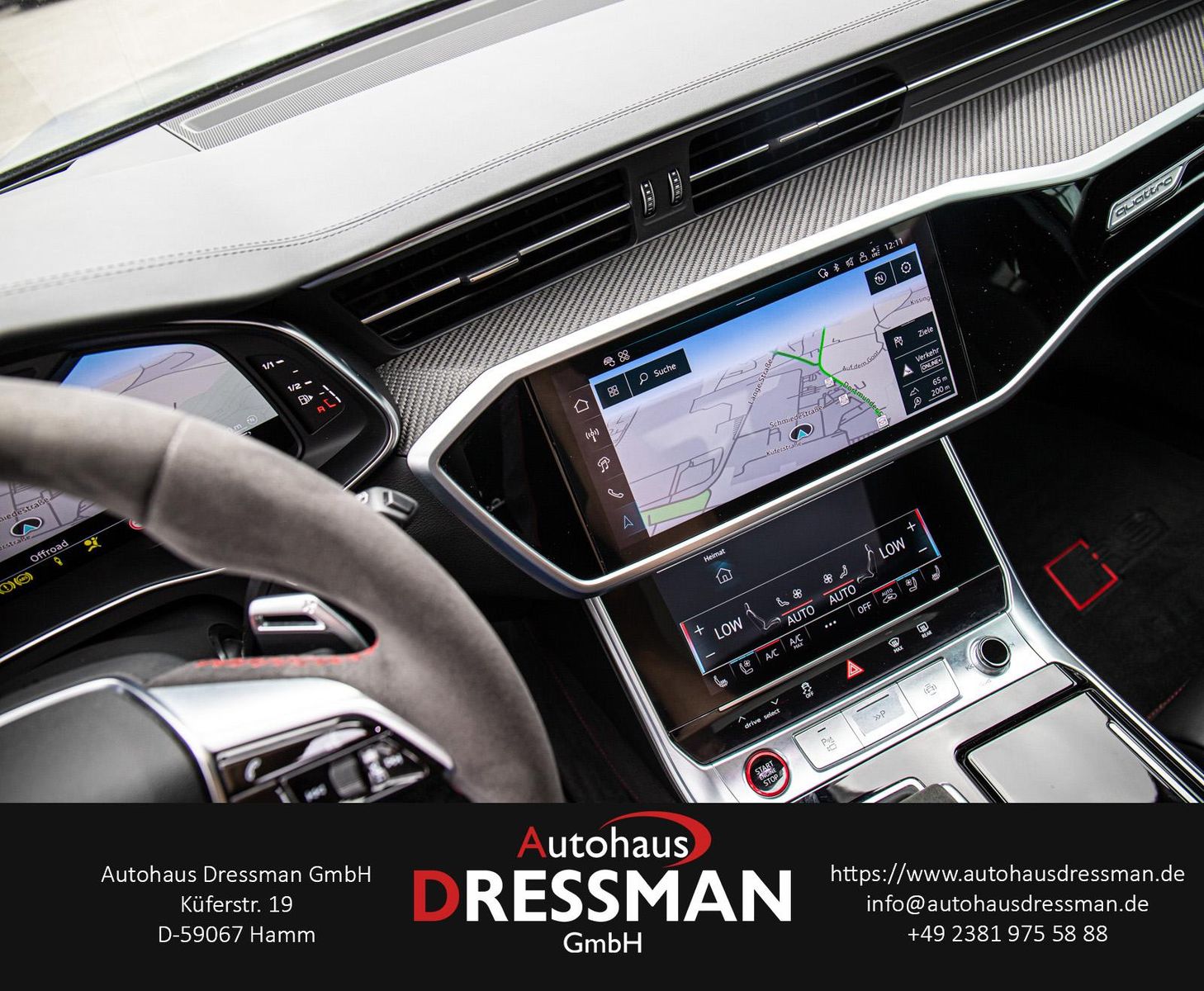 Audi RS6 MATRIX PANO KERAMIK ACC B&O HuD 360° CARBON foto 16