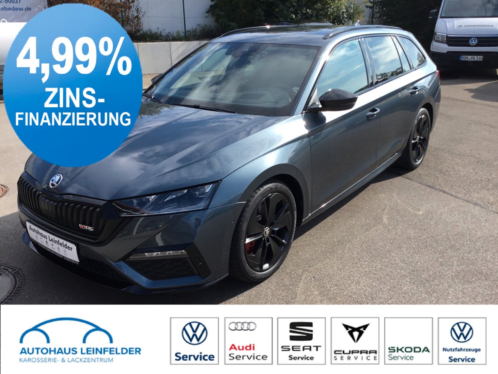 Fahrzeugabbildung SKODA Octavia Combi RS 2.0 TSI DSG+AHK+Head up+Matrix