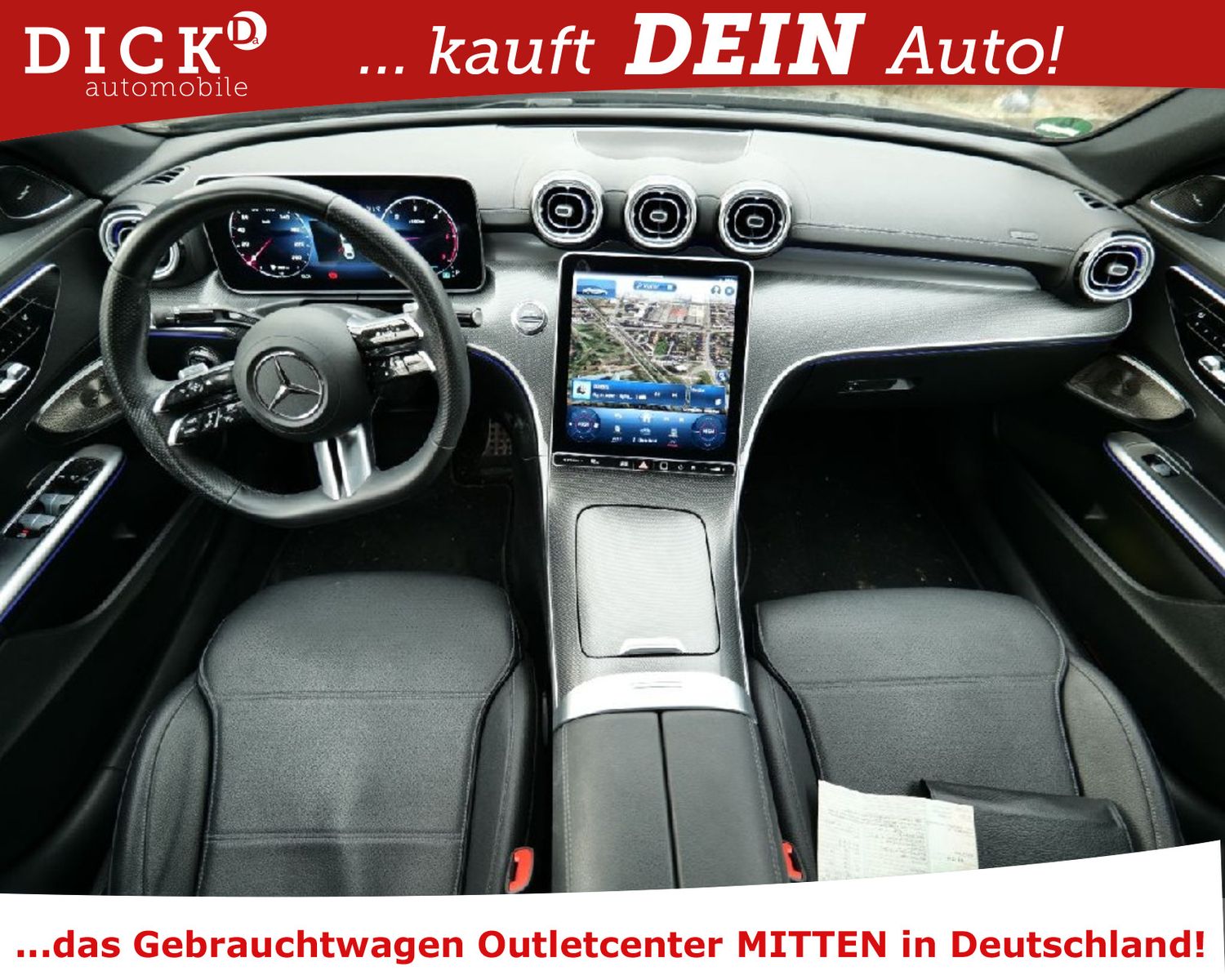 Fahrzeugabbildung Mercedes-Benz C 220d 9G AMG/LED+/BURME/MASSAGE/360°/19"LM/8Fa