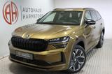 Skoda Kodiaq 2.0 TDI 142kW 4x4 Sportline Pano AHK StHz - mit Diesel-Antrieb: Gold, Allradantrieb, Geländewagen, Automatik, 2.0