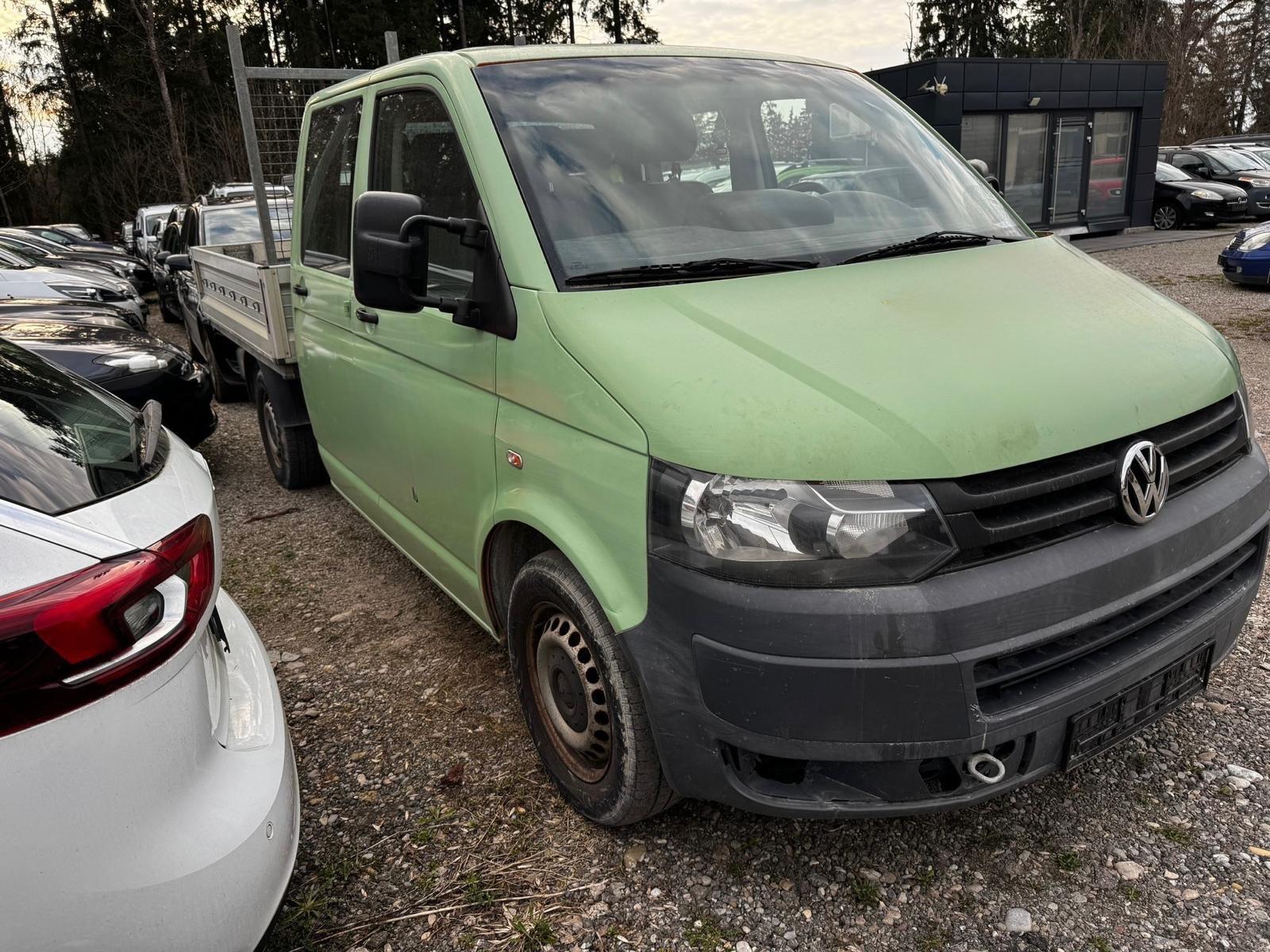 Volkswagen T5 TRANSPORTER PRITSCHE DOPPELKABINE-KLIMA