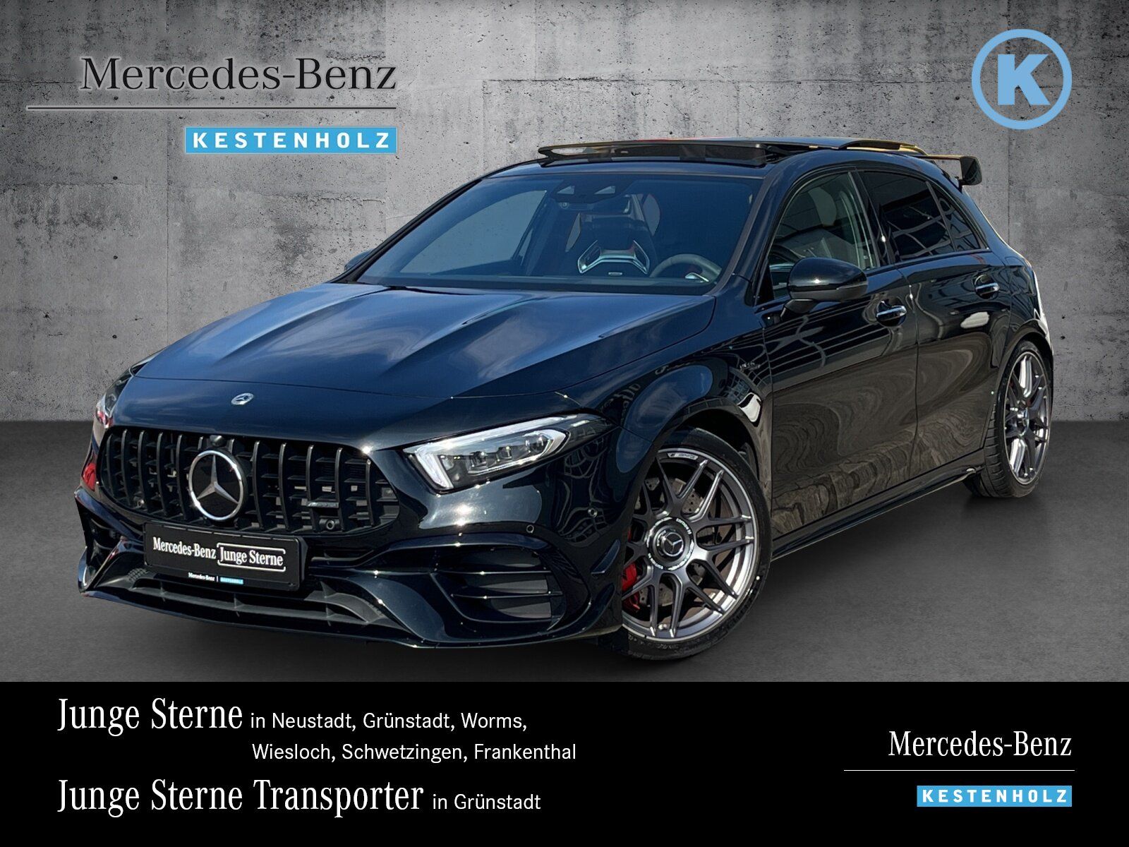 MERCEDES-BENZ A 45 AMG 4M+ EDITION55+PERF-SITZ+PANO+DISTRO+HUD