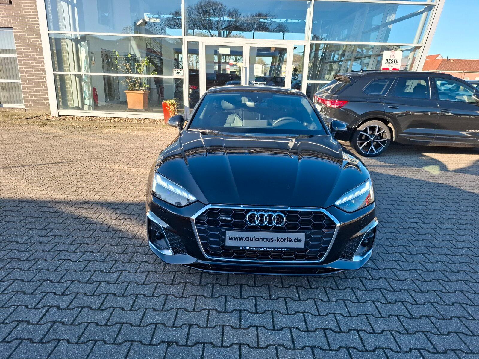Audi A5 40 Sportback quattro S line 2.0 TFSI(M-H)(E6d