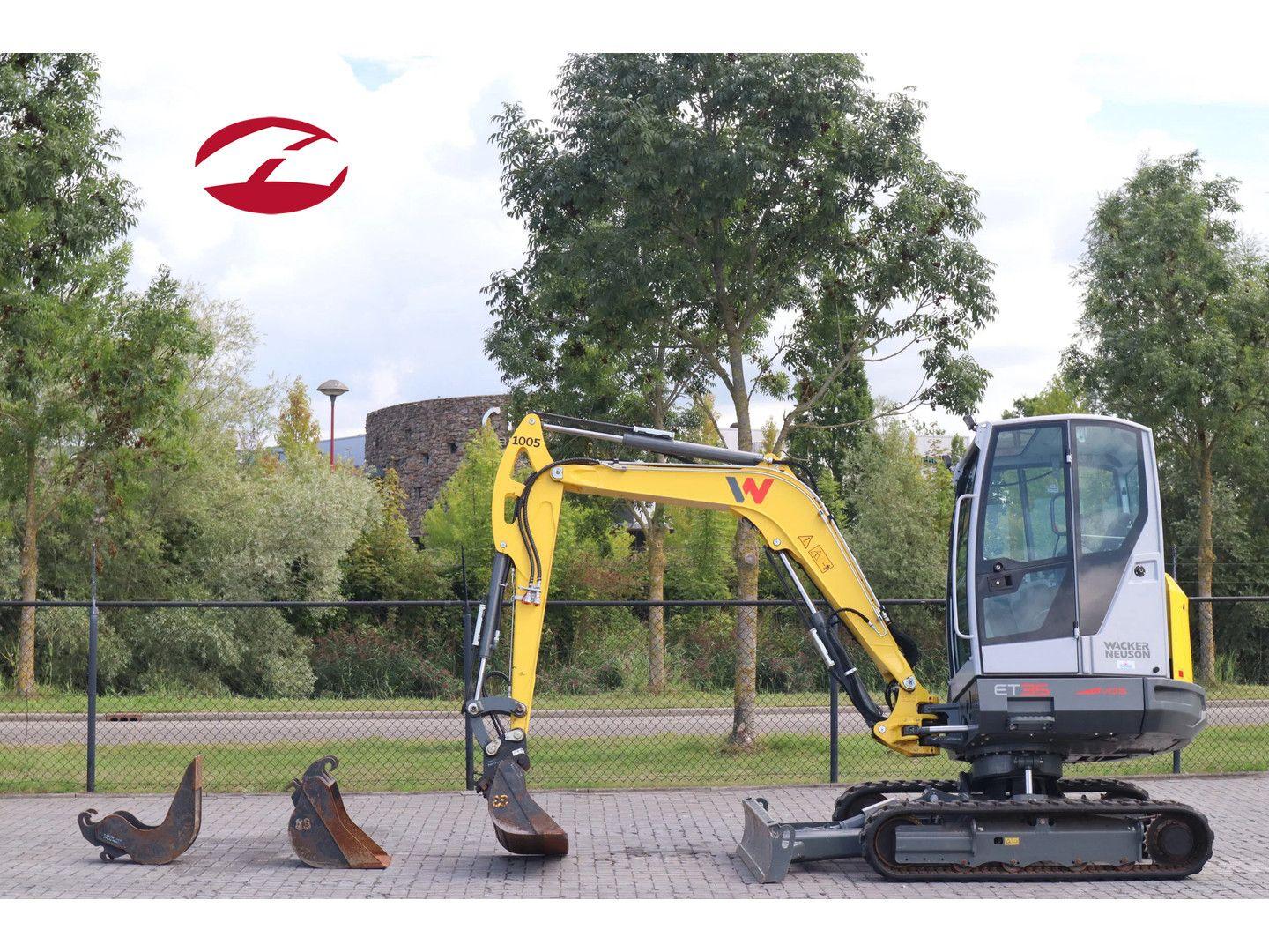 Wacker NEUSON ET35 | VDS | 3X BUCKET | LOW HOURS! | QUI