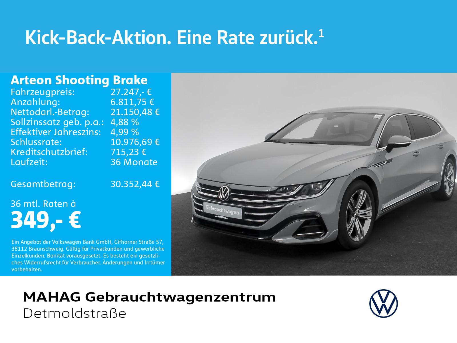 Volkswagen Arteon Shooting Brake 2.0 TSI R-Line NaviPro IQ.
