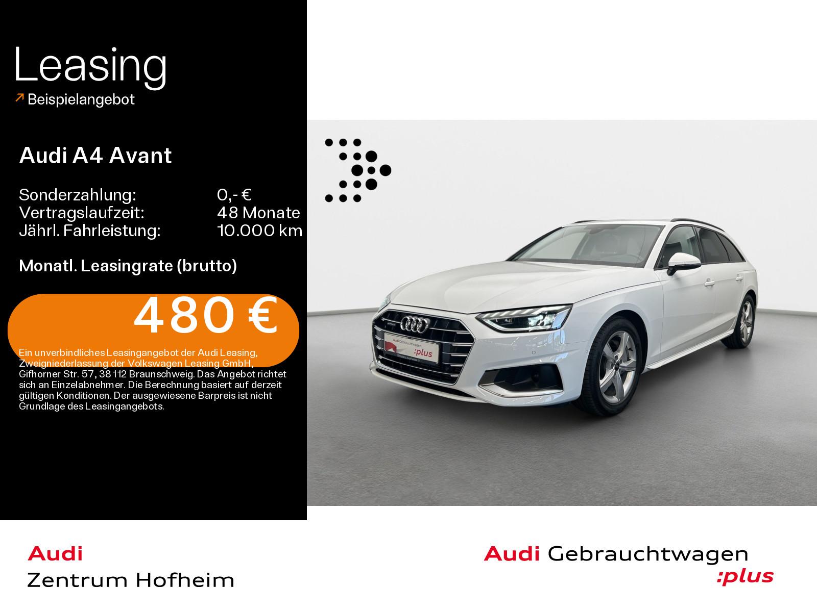Audi A4 Avant 40 TFSI qu advanced S tro*Standh*HUD*LE