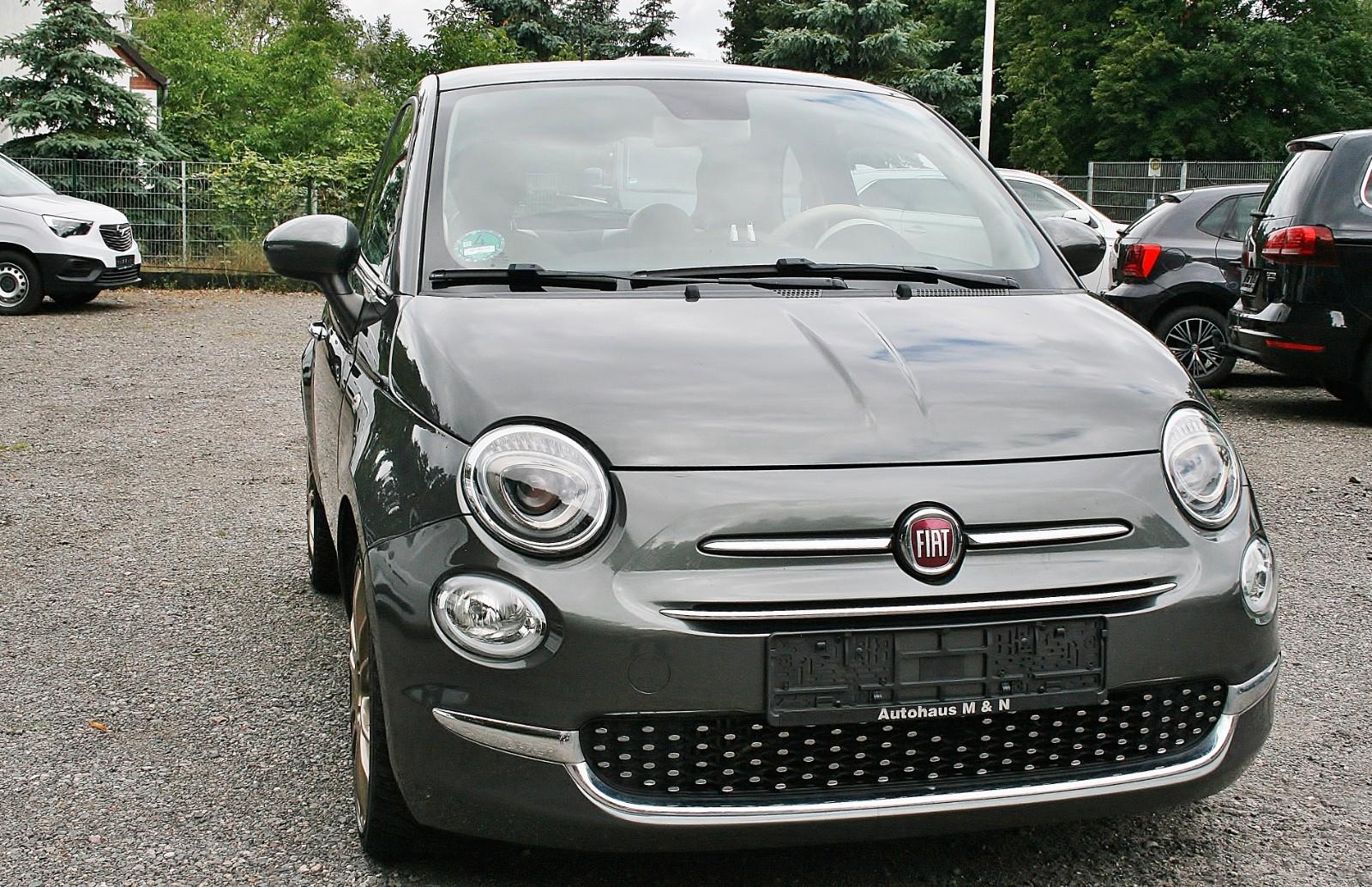 Fiat 500 Lounge+Panorama+PDC+BT+GRA+