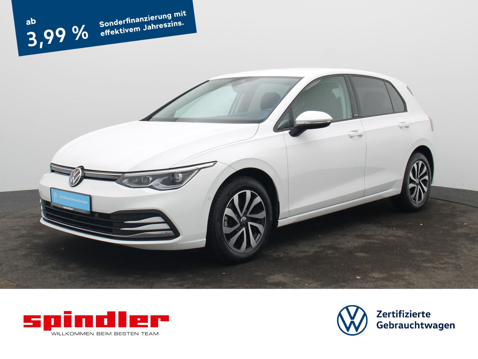 Volkswagen Golf VIII Active 1.5TSI / IQ.Drive, Standh, LED+
