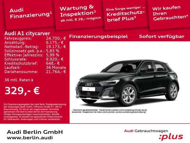 Audi A1 citycarver 35 TFSI S tr. VIRTUAL PDC LED NAVI