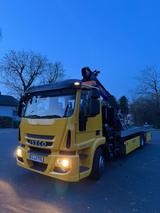 Iveco Eurocargo 4x2 -Kran-4to Hubbrille-Schiebeplateau