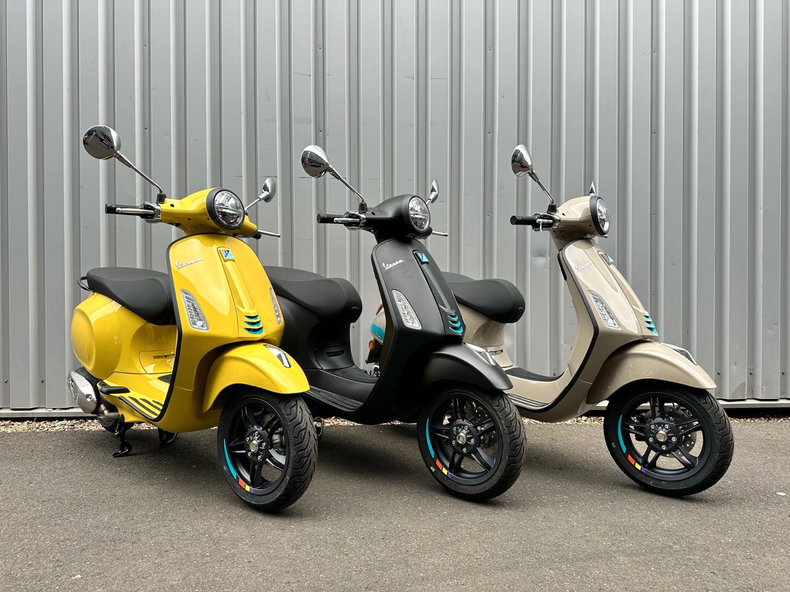 Vespa Primavera 125 Sport E5+ GELB oder SCHWARZMATT