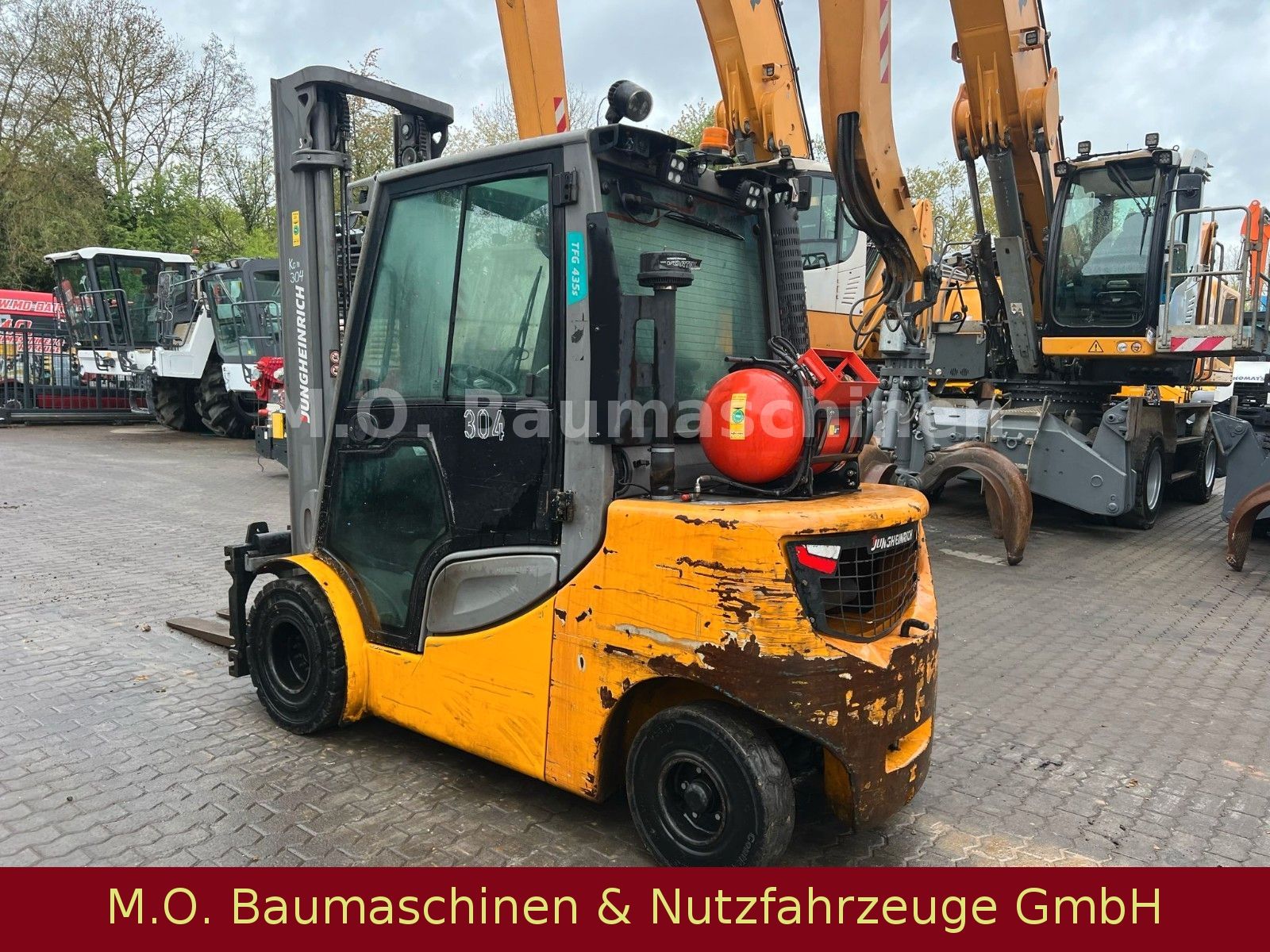 Fahrzeugabbildung Jungheinrich TFG 435 S / GAS / SS / ZV/Duplex Mast /3,5t / 4m