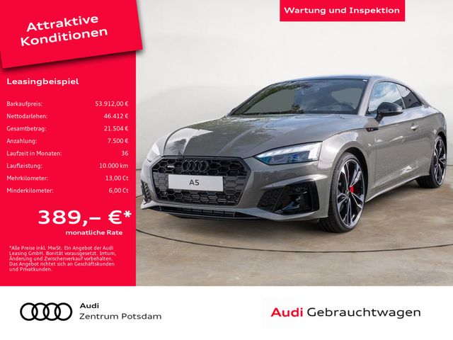 Audi A5 Coupé 45 TFSI quattro S line ACC HUD B&O PANO