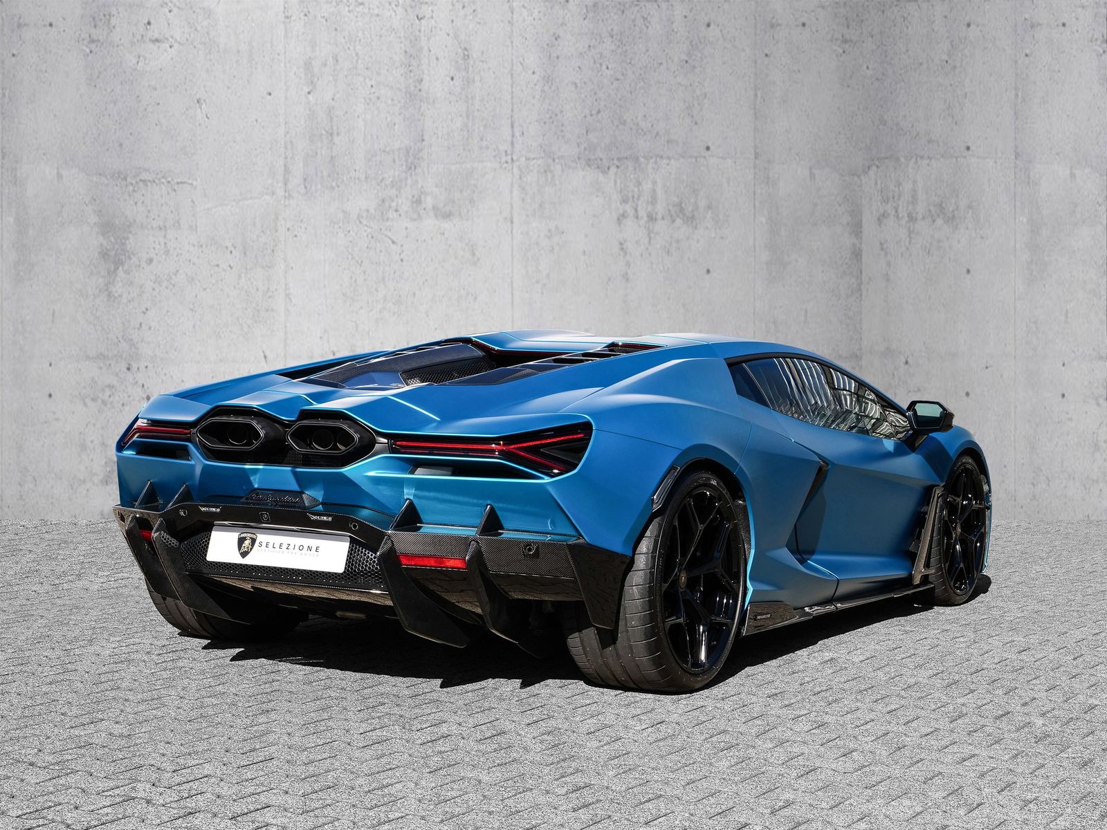 Lamborghini Revuelto Blu Uranus Matt, Interior Ad Personam imagem 3