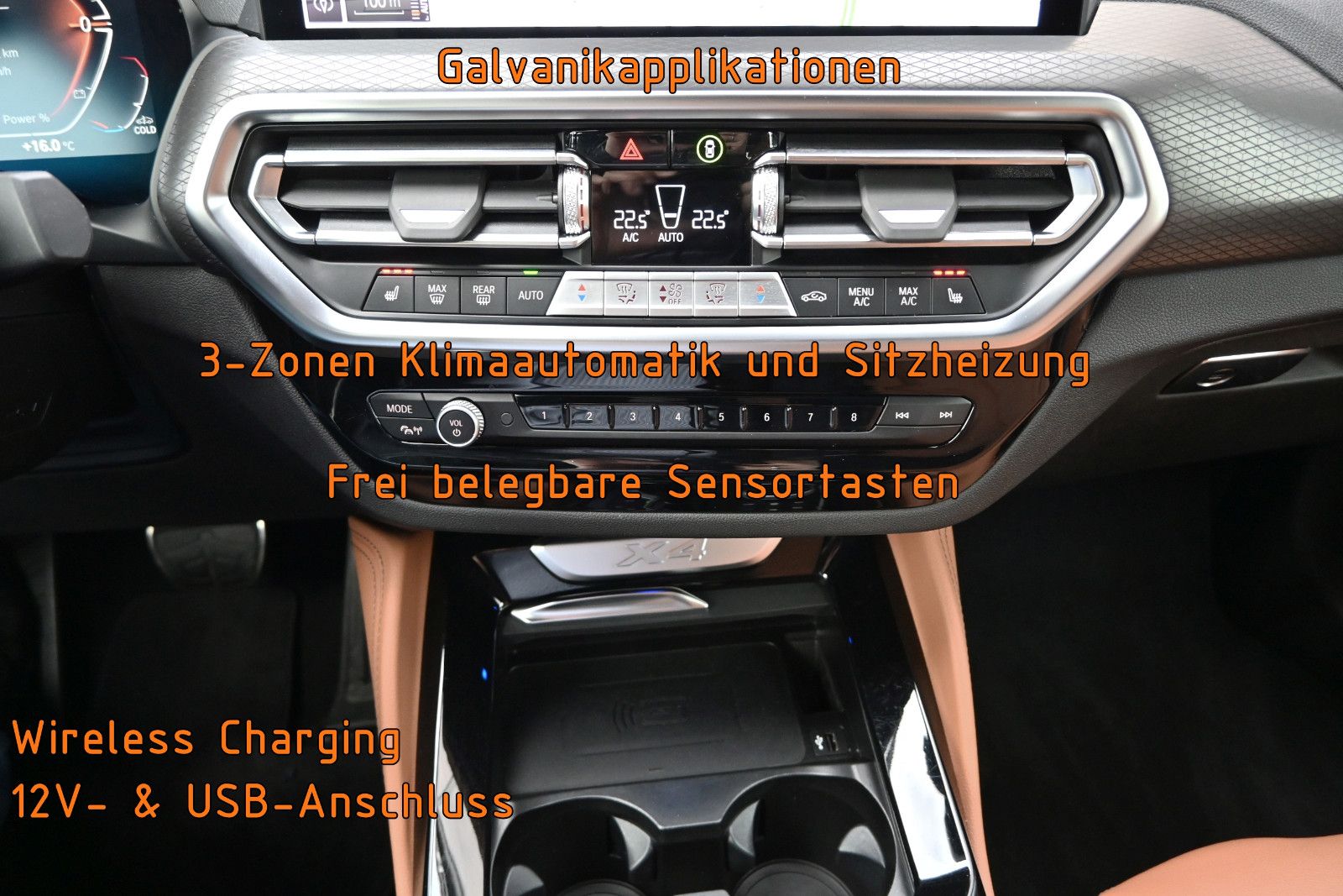 Fahrzeugabbildung BMW X4 xDr30d M SPORT °UVP 96.290€°AHK°M-SITZ°STHZG°