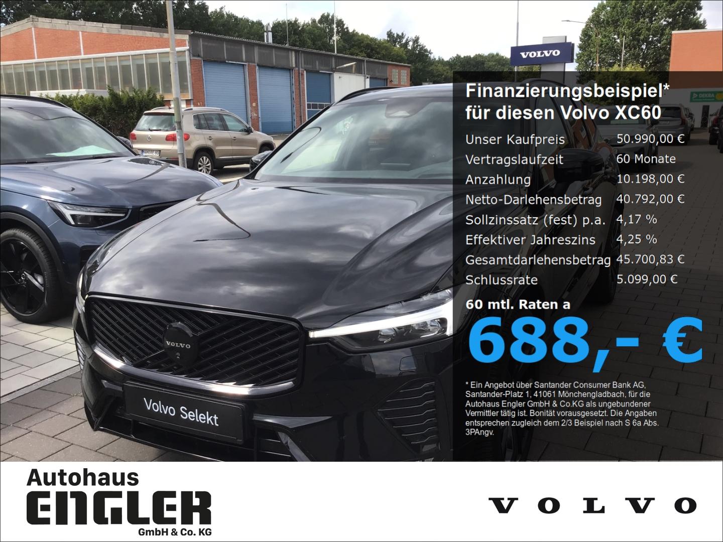Volvo XC60 B5 (Benzin) Ultra Black Edition AWD