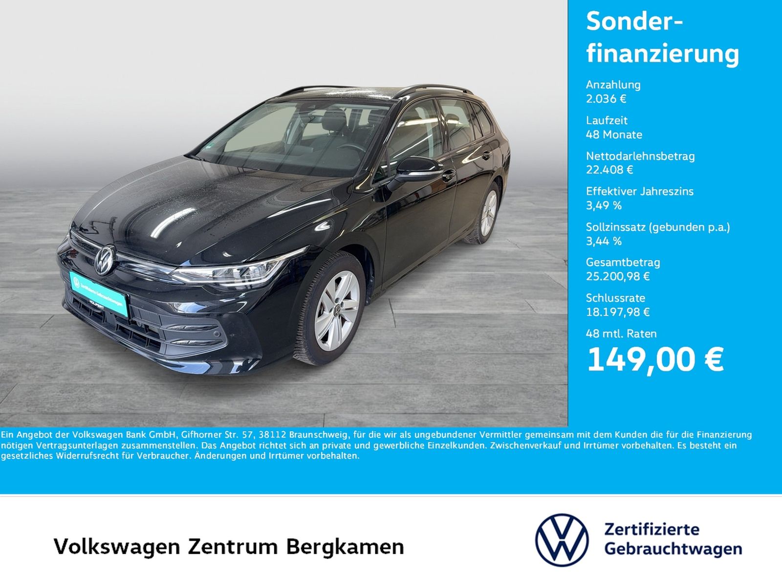 Volkswagen Golf Variant VIII 1.5 LIFE HARMAN KARDON CAM ACC foto 1