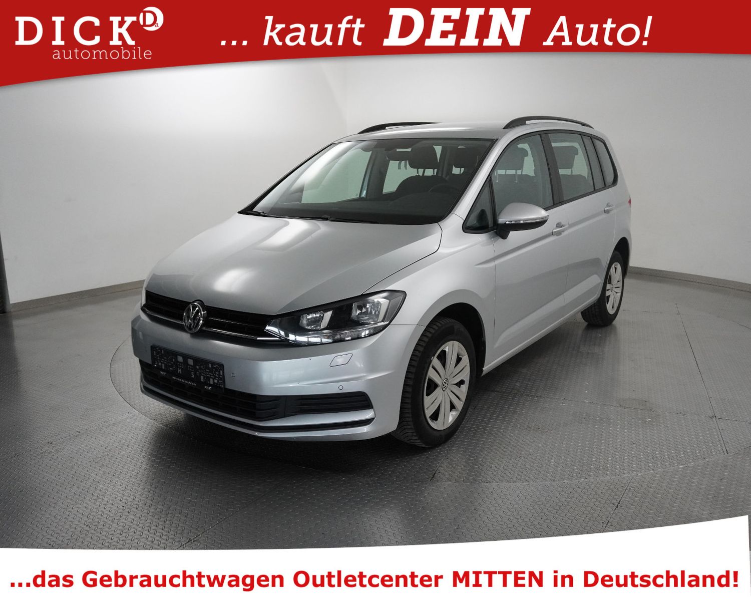 Fahrzeugabbildung Volkswagen Touran 2.0d DSG NAVI+SITZHZ+BLUETOO+PDC+LM
