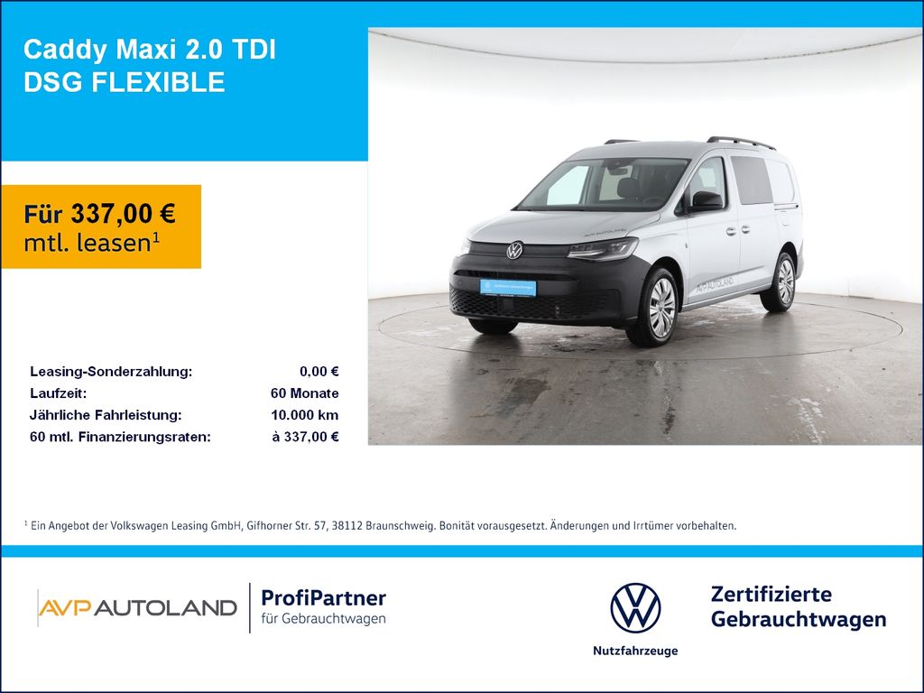 Caddy Maxi 2.0 TDI DSG FLEXIBLE