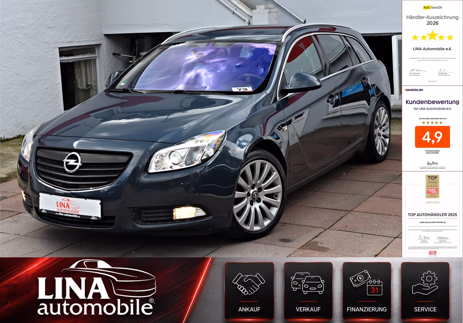 Opel Insignia A Sports Tourer Sport NaviDVD*BiXenon*