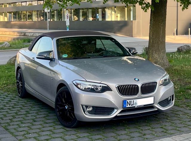 BMW 230i Cabrio Luxury Line Moonlight Metallic 