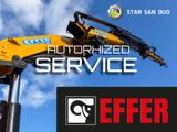 Scania  R490 8x2 EFFER 955 Fly Jib Winch Basket Crane - Scania LKWs
