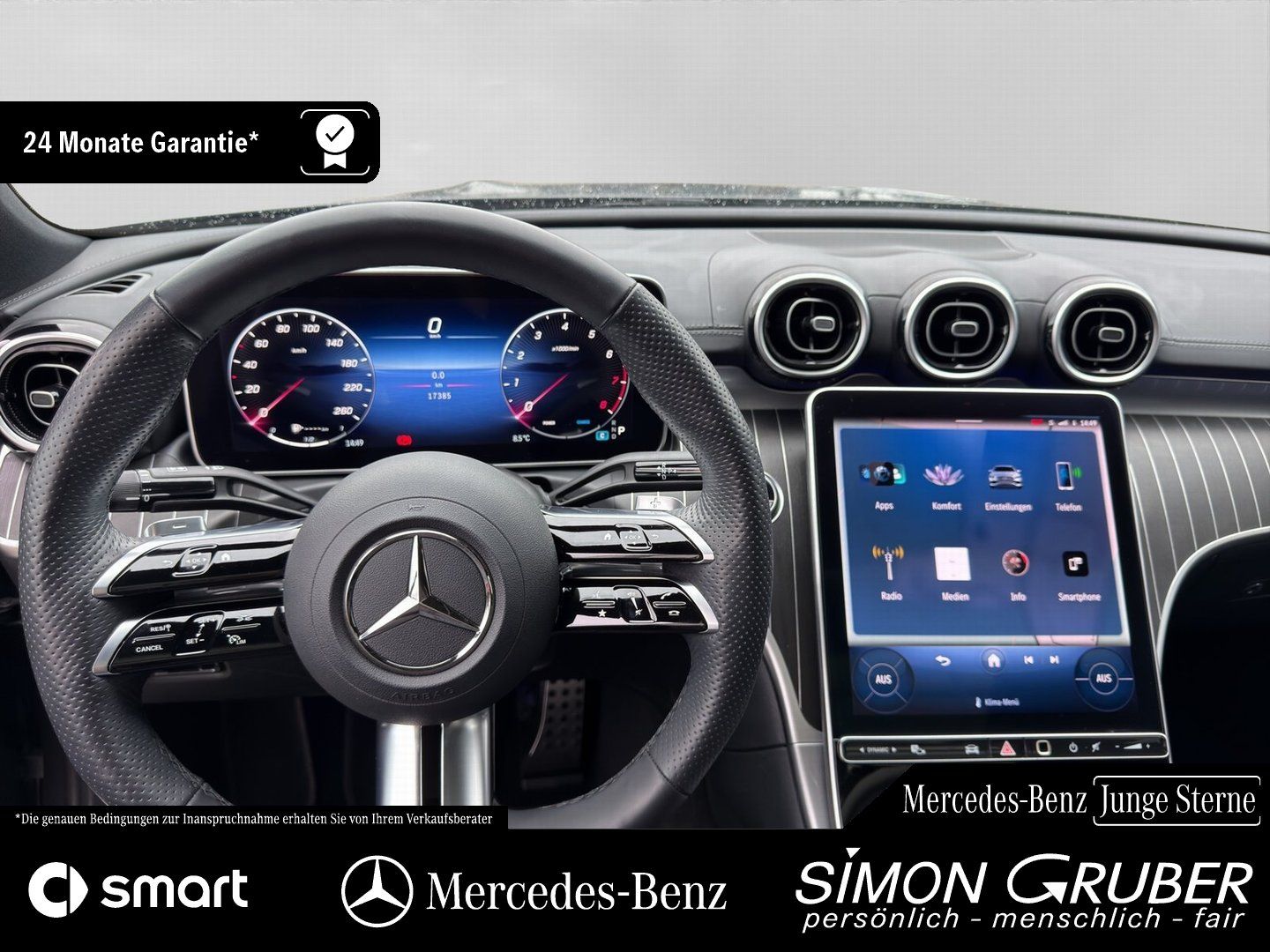 Fahrzeugabbildung Mercedes-Benz C 200 AMG Night Pano Leder Massage Sitzklima