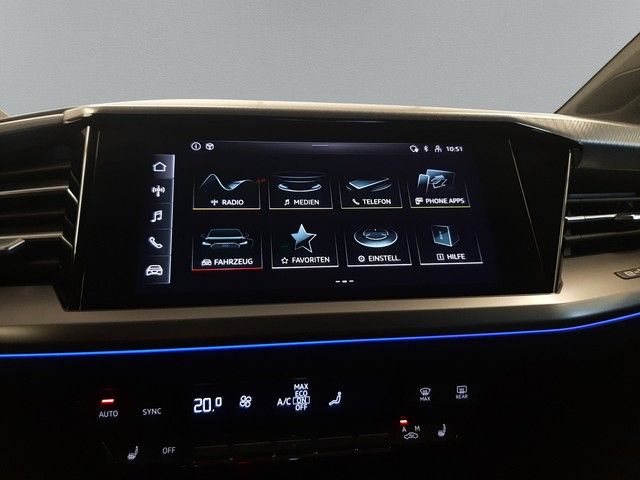 Fahrzeugabbildung Audi Q4 e-tron Sportback 50 quattro eleHeck Sportsitz