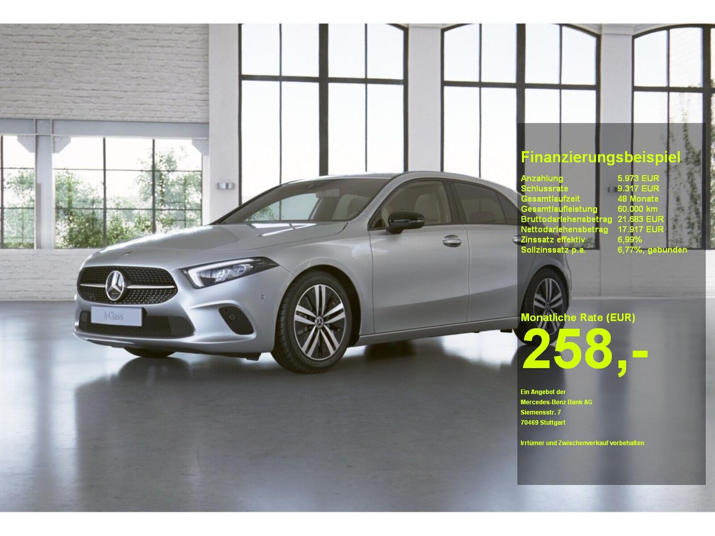 Mercedes-Benz A 250 e PROGRESSIVE+MBUX+LED+NIGHT-PAKET+AHK