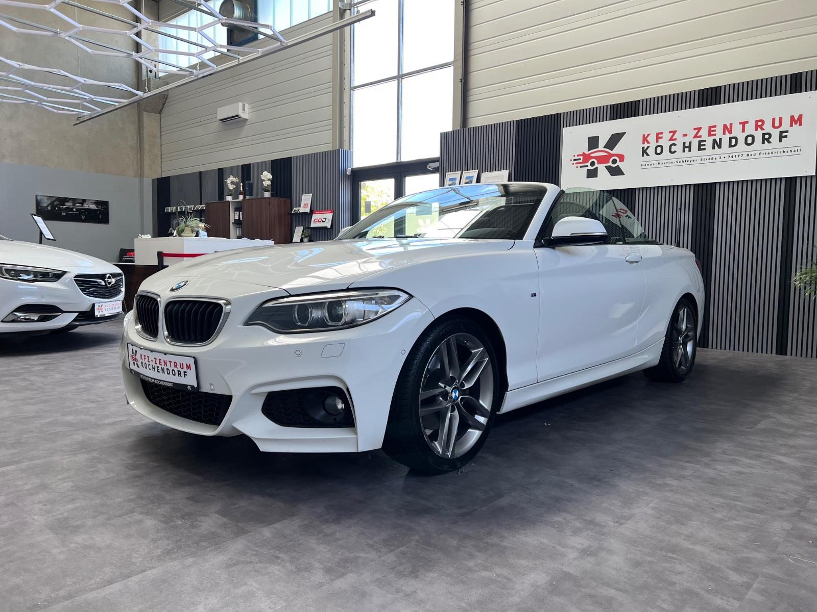 BMW 220d 2-Hand M-Sportpaket NAVI LED SHZ Garantie