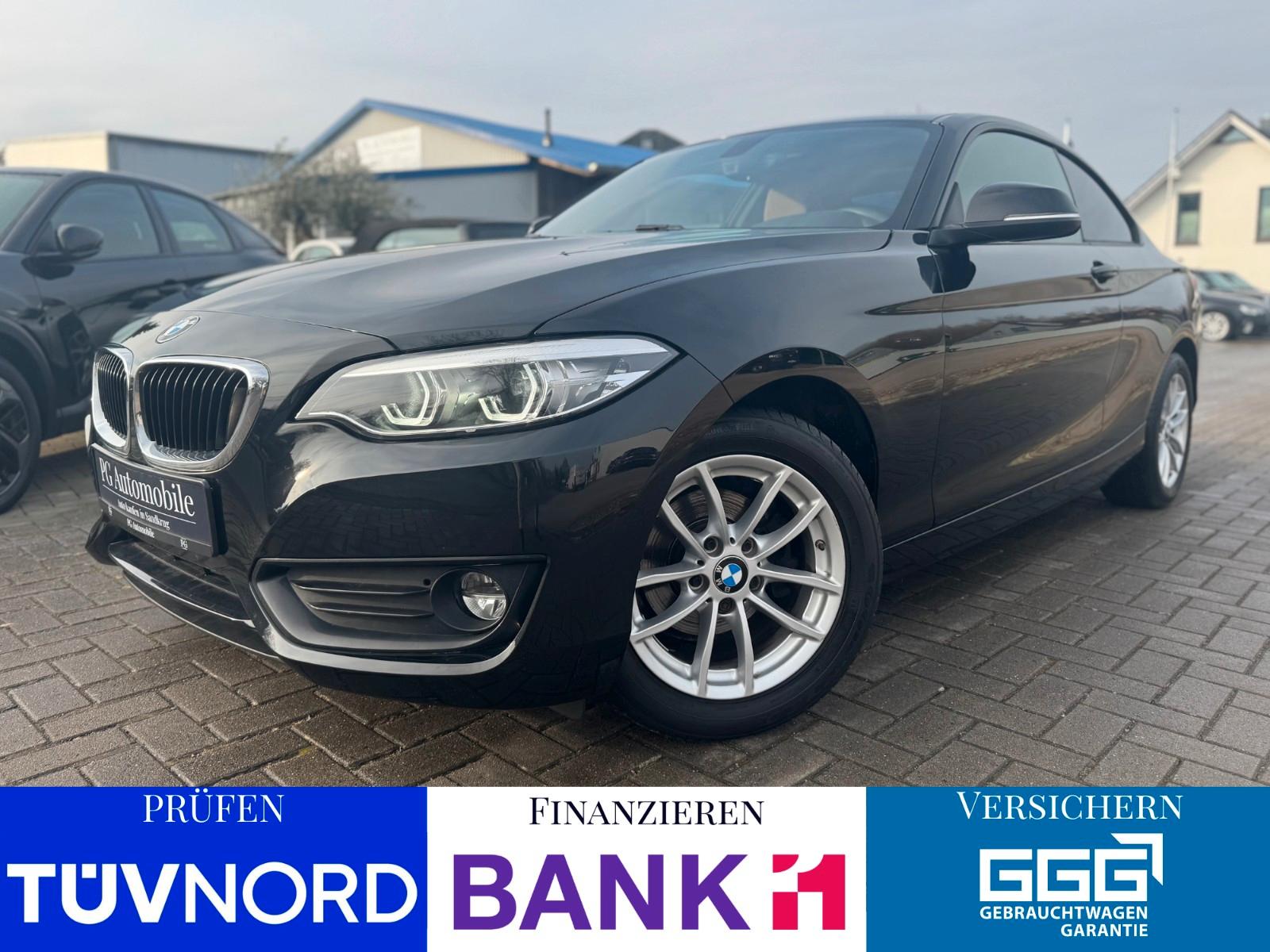 BMW 218i Coupe Auto. *Cam*Vollleder*Schiebedach*Navi