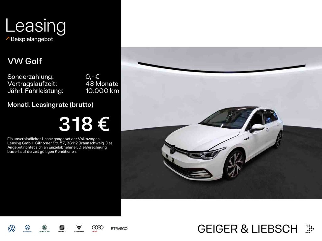 Golf VIII 1.5 eTSI DSG STYLE*LED*PANO*KAMERA*AHK