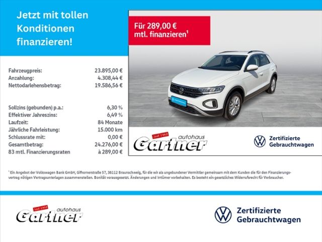 T-Roc LIFE 1.0 TSI REAR VIEW AHK LED SHZG PDC PA
