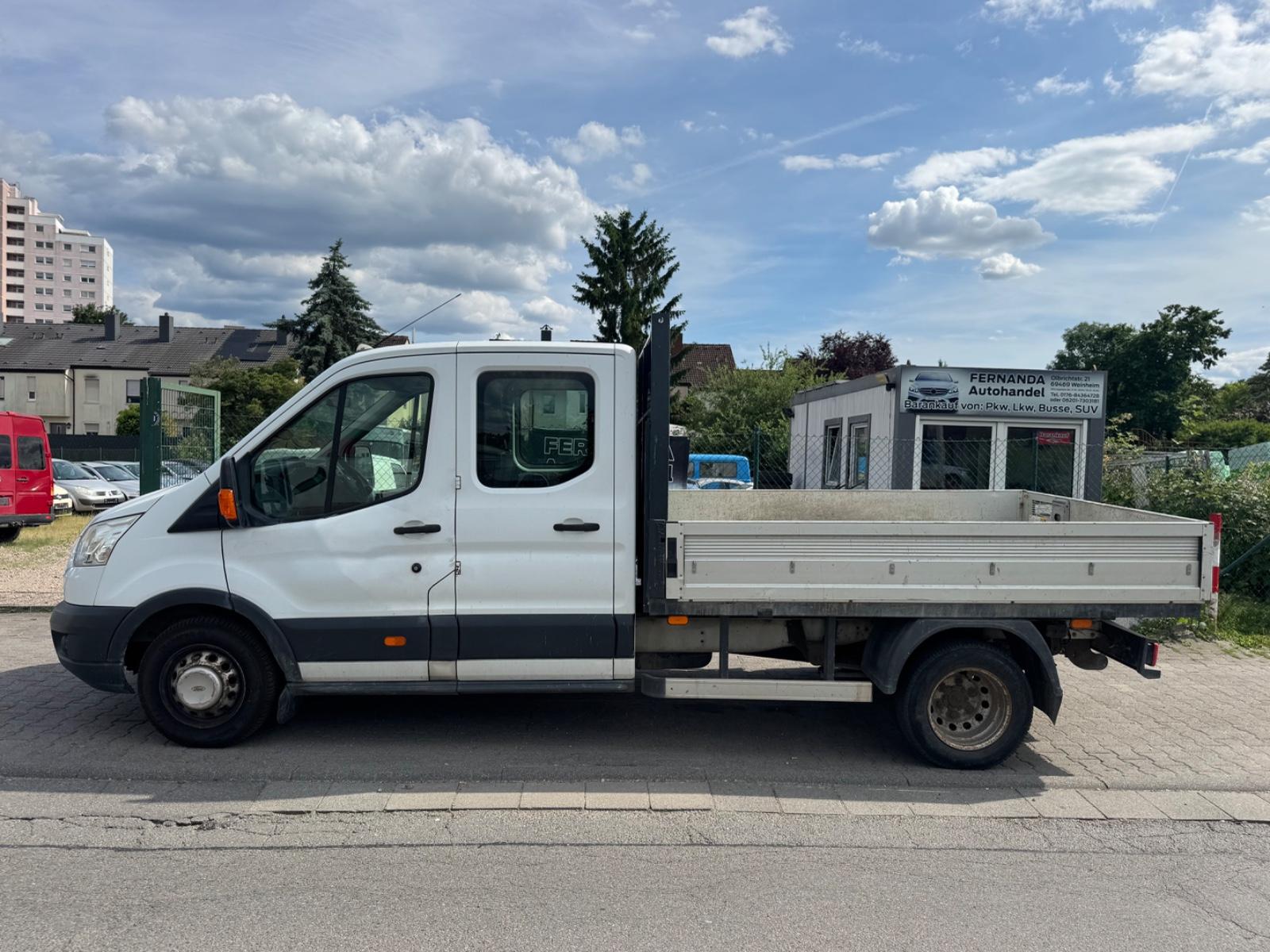 Ford Transit Pritsche 350 L3 Doppelkabine 2x2 bereift