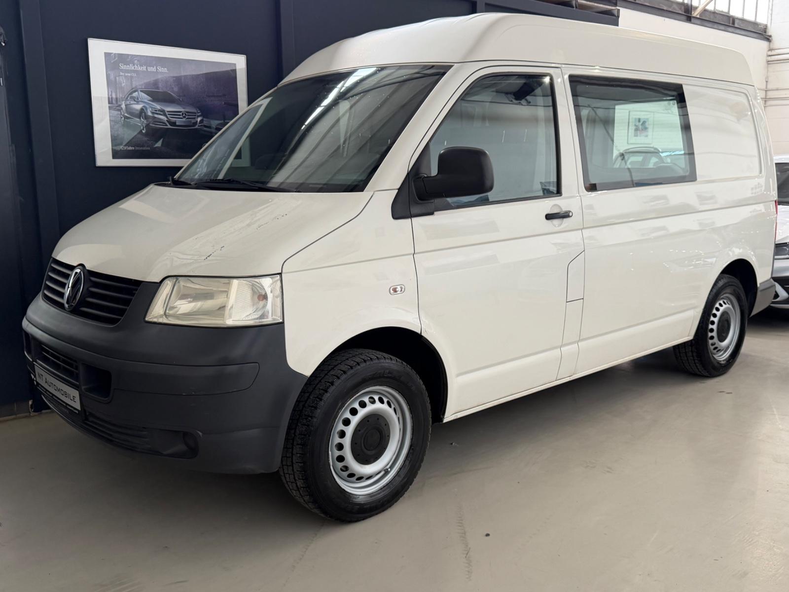 Volkswagen T5 2.5 TDI Transporter Hochdach Klima St-Hzg. 1H