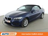 BMW 218i Basis *LIMITER*SHZ*KLIMA*GARANTIE* - gebrauchte Cabrios in Frankfurt